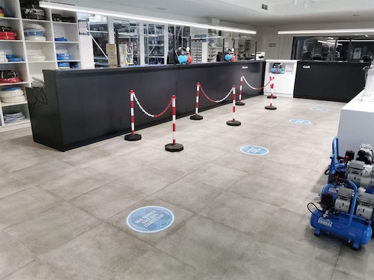 Next Systems Plastic Traffic Columns Multicolour H92cm