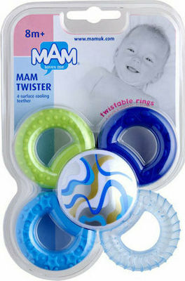 Mam Twister Teether Blue 6+ μηνών