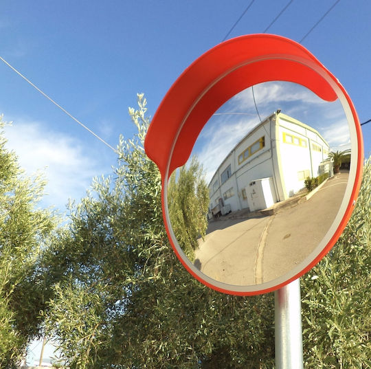 Doorado Καθρέφτης Κυκλοφορίας 45εκ. με Γείσο και Βάση από Πλαστικό