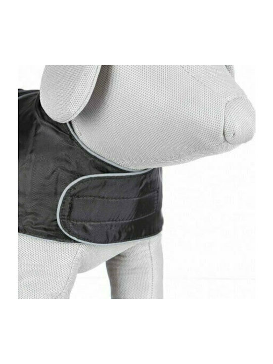 Trixie Orleans Black Fleece / Waterproof Dog Coat with 70cm Back Length