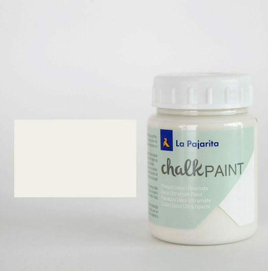 La Pajarita Chalk Paint Χρώμα Κιμωλίας Jasmine Flower Flower Εκρού 75ml CP-02