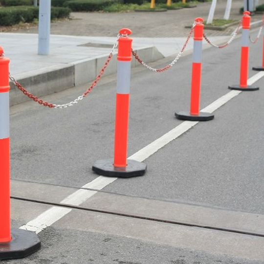 Doorado Plastic Traffic Columns Orange