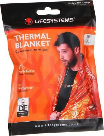 Lifesystems Polo Κουβέρτα Επιβίωσης Αλουμινίου