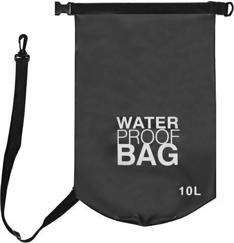 Waterproof Bag Shoulder Bag Black