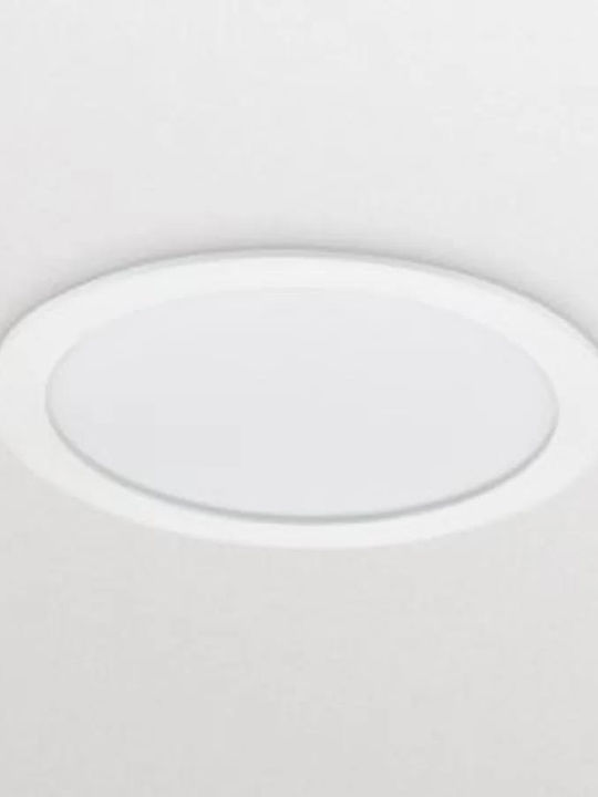 Philips Round Outdoor LED Panel 21W with Natural White Light 4000K 21.5cm