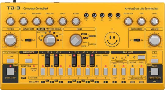 Behringer TD-3 TD-3-AM Αναλογικό Synthesizer Yellow