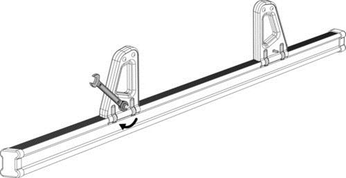 Nordrive Car Roof Rack Stoppers Stop for Bars K-0 11cm 2pcs 2pcs