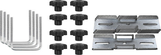 Menabo Fitting System Σύστημα Δέσης Marathon Μπαγκαζιερών Οροφής σε Μπάρες 800mm