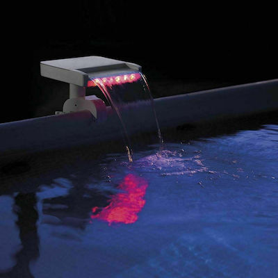 Intex Plastic Pool Waterfall with Colourful LED Lighting