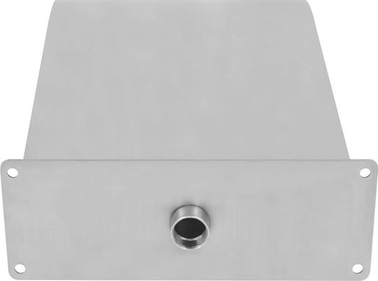 vidaXL Pool Waterfall made of Stainless Steel 65x30x45cm Silver