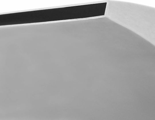 vidaXL Pool Waterfall made of Stainless Steel 65x30x45cm Silver
