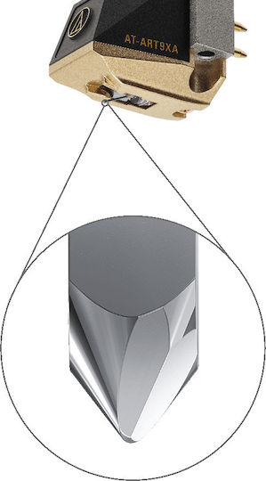 Audio Technica Κεφαλή Πικάπ AT-ART9XA Κινητού Πηνίου σε Χρυσό Χρώμα