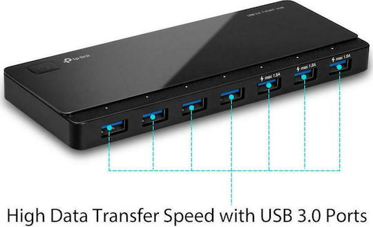 TP-LINK UH700 v3 Hub 7 Ports USB 3.0 with USB-A Connection