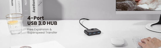 Ugreen Hub 4 Ports USB 3.0 with USB-A Connection
