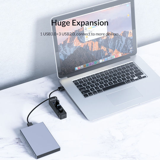 Orico TWU32-4A USB Hub 5 Ports USB 3.0 with USB-A Connection