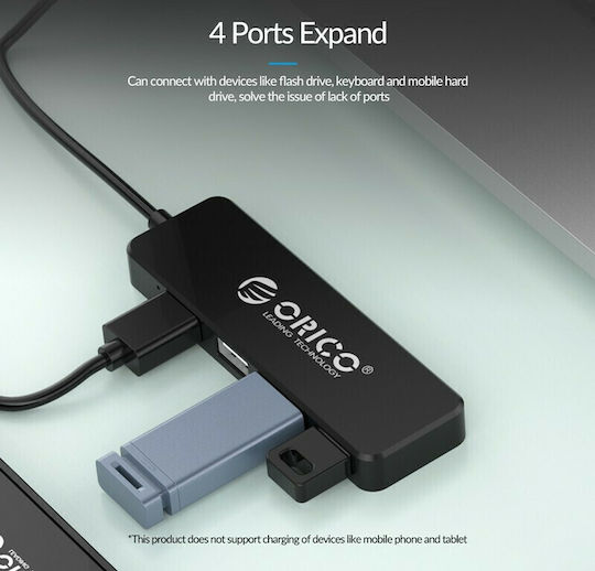 Orico Fl01 USB Hub 4 Ports USB 2.0 with USB-A Connection