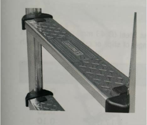 Astral Pool Standard Pool Ladder from Stainless Steel 133x50x65cm Silver