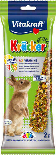 Vitakraft Treat for Rabbit with Fruits Kracker Duo 112gr 2pcs
