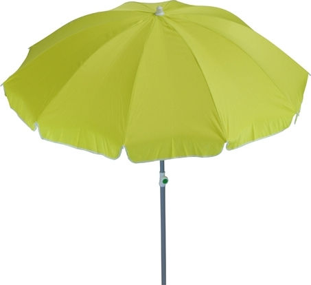 Summer Club Iris Faltbarer Strandsonnenschirm Aus Aluminium Durchmesser 2m Orange