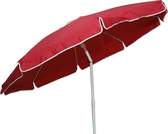 Metallic Orange Parasol 2x2m