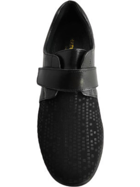 Bolle Leather Women's Moccasins in Black Color