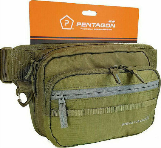 Pentagon Runner Στρατιωτικό Τσαντάκι Μέσης από Πολυεστέρα Coyote 0.94lt