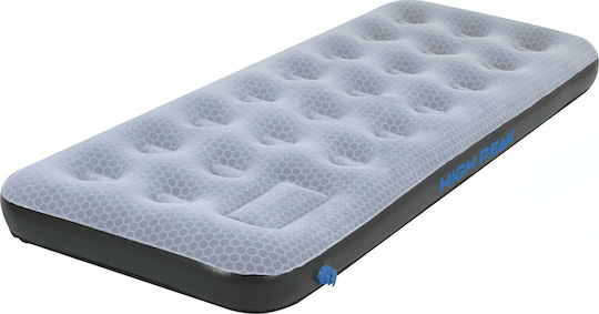 High Peak Camping Air Mattress Single With Integrated Pump Comfort Plus 185x74cm