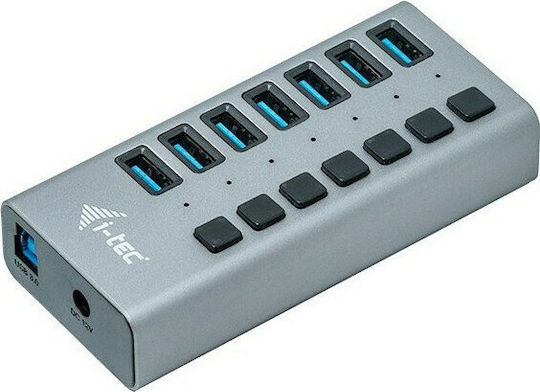 i-tec USB-Hub 7 Anschlüsse USB 3.0 mit USB-A Anschluss