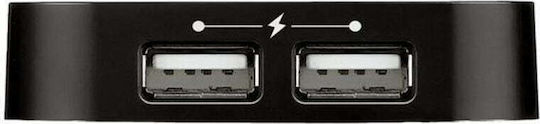 D-Link DUB-H4 Hub 4 Θυρών USB 2.0 με σύνδεση USB-A