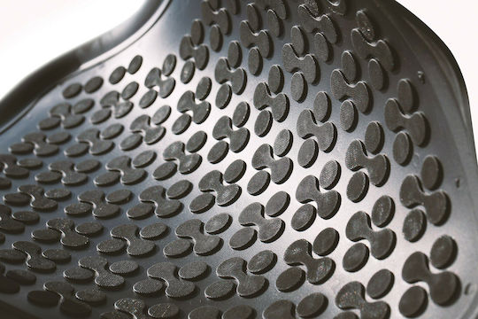 Rezaw Plast Set of Front and Rear Mats 4pcs Tray Type for Mercedes-Benz E Class 2002-2010 Black