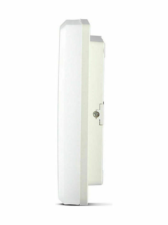 V-TAC Квадрат На открито LED Панел 15W с Студено бяло Светлина 6500К 20x20см.