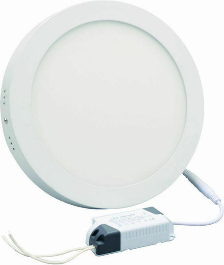 Spot Light Round Outdoor LED Panel 20W with Natural White Light 4000K 22.5cm