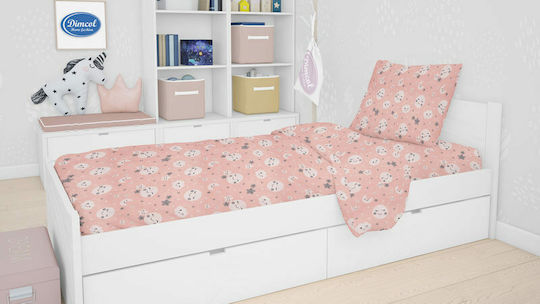 Dimcol Smile Прегръщаща Пелена от Хасе Коралов 80x80см.
