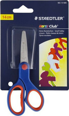Staedtler Noris Club Ψαλίδι Χειροτεχνίας 14εκ. με Μεταλλική Λεπίδα Μπλε 1τμχ