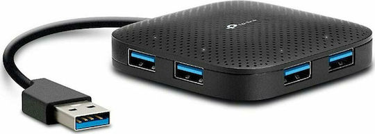 TP-LINK v1 USB-Hub Mit 4 USB 3.0 Schnittstellen Mit USB-A Anschluss