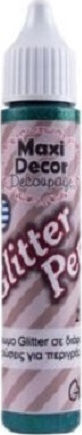Maxi Decor Stift Glitter Grün 28ml