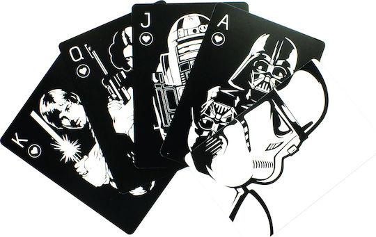 Paladone Plasticized Collectable Card Deck Star Wars Black