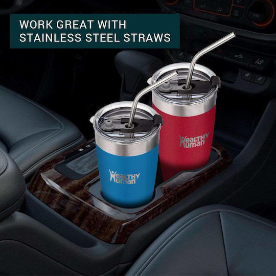 Healthy Human Spare Lid for Thermos 355ml made of Plastic Transparent