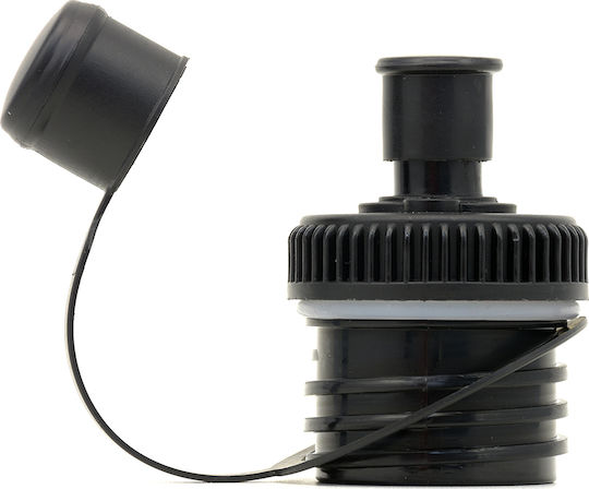 Ecolife Ανταλλακτικό Καπάκι για Θερμός 400ml / 500ml από Πλαστικό Μαύρο