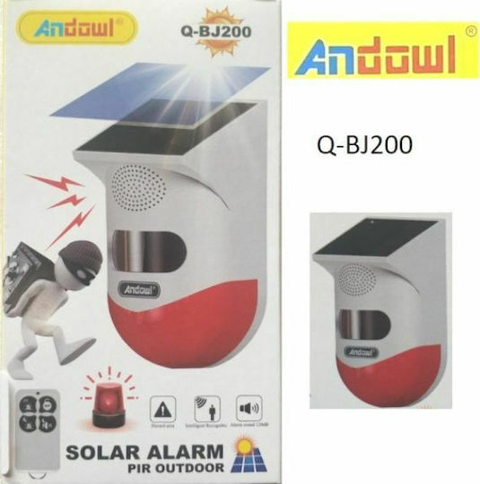 Andowl Autonomous Wireless Alarm System with Motion Detector