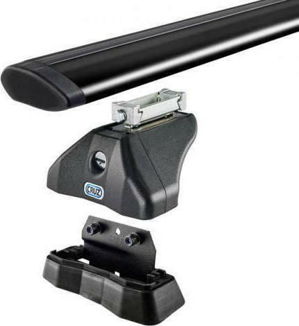 Auto Gs Legs for Roof Bars Cruz 936-004 Fix Feet for Citroen C4 3/5D 2004-2011 Citroen C4 4pcs