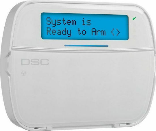 DSC HS2LCDE6 Security Access-Control Keypad with Screen White