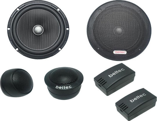 Beltec Audio Комплект Автомобилни Високоговорители BL65S Сплит-системи 6.5" с 125W RMS (2 път)
