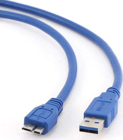 Cablexpert 0.5m USB 3.0 Cable A-Male to B-Male Blue (CCP-USB3-AMBM-0.5M)