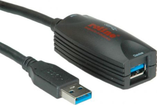 Roline USB 3.0 Cable USB-A male - USB-A female 5m (12.04.1096)