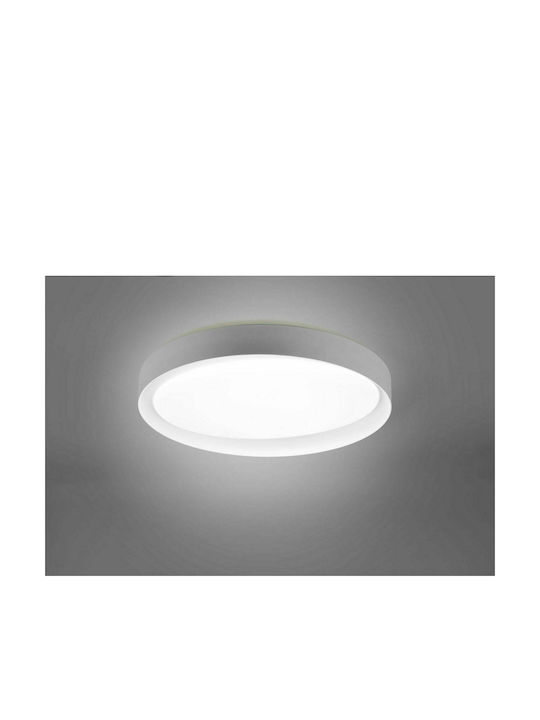 Trio Lighting Zeta Rund Draußen LED Panel 24W mit Kaltweiß Licht 6500K