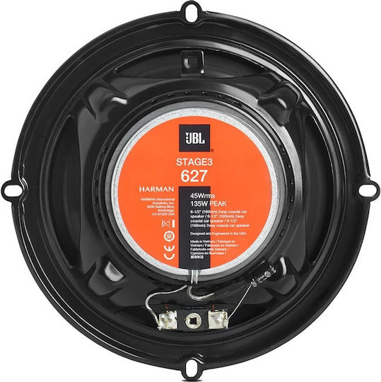 JBL Комплект Автомобилни Високоговорители Stage3 627 6.5" с 45W RMS (2 път)