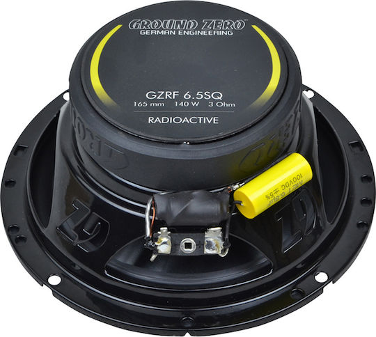 Ground Zero Σετ Ηχεία Αυτοκινήτου Ομοαξονικά 6.5" με 100W RMS (2 Δρόμων)