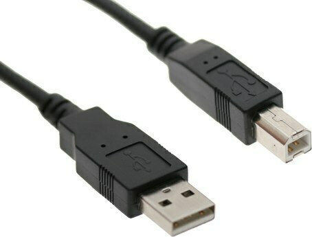 Cablexpert USB 2.0 Cablu USB-A - USB-B Negru 1.8m CCP-USB2-AMBM-6