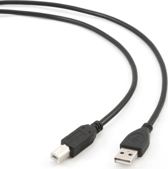 Cablexpert USB 2.0 Cablu USB-A - USB-B Negru 1.8m CCP-USB2-AMBM-6